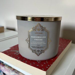 Marshmallow Fireside Bath and Body Works Three Wick Candle